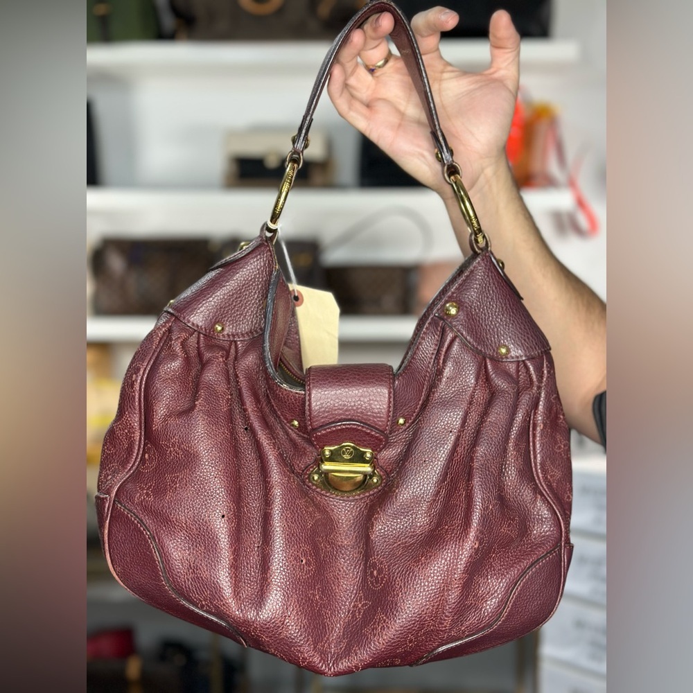 LV Leather Hobo